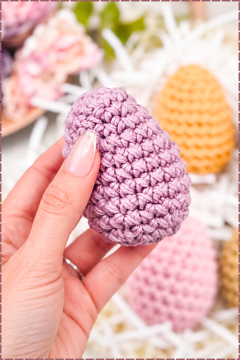 Sturdy Reusable Easter Crochet Eggs