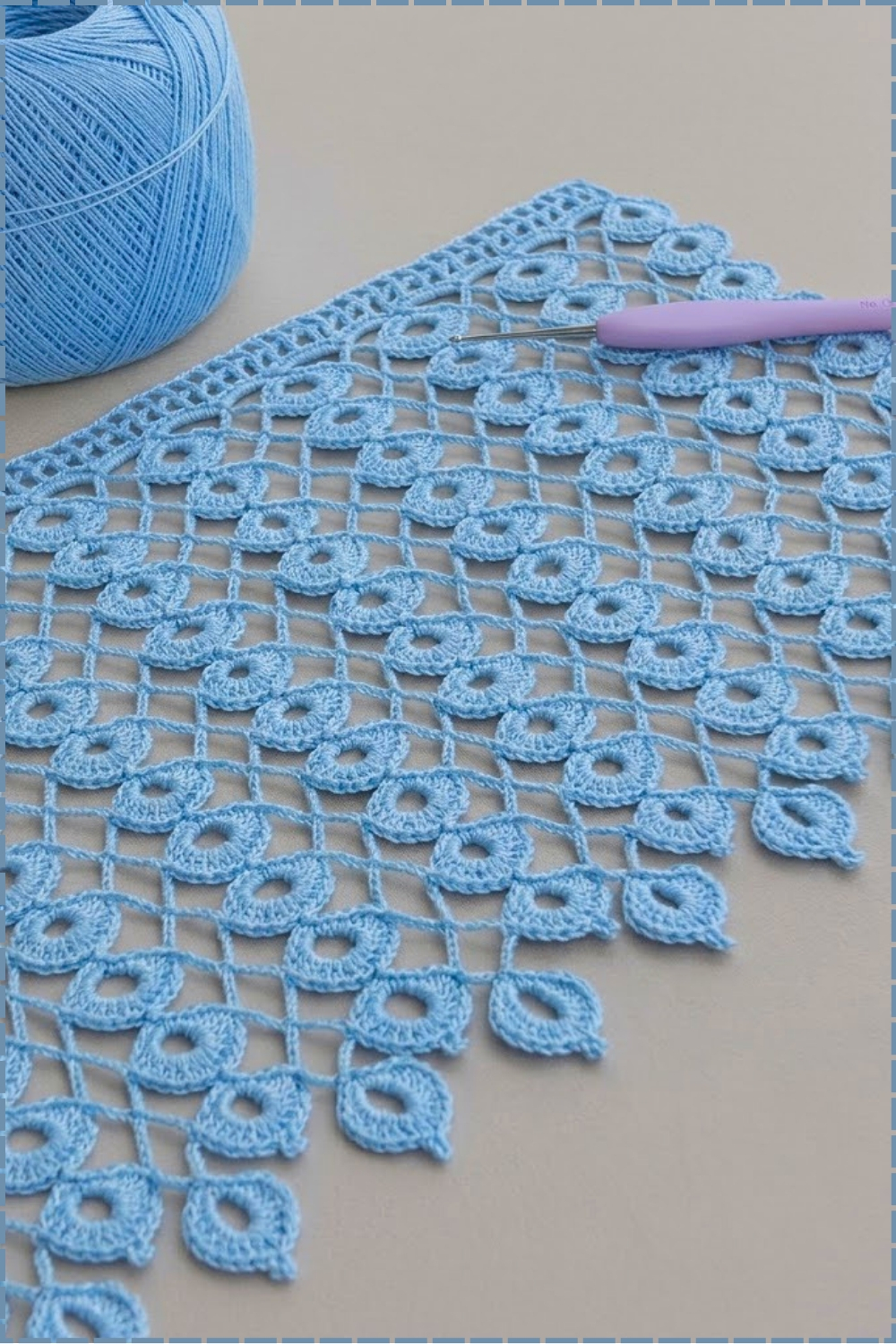 Super Easy Breezy Crochet Pattern Curtain