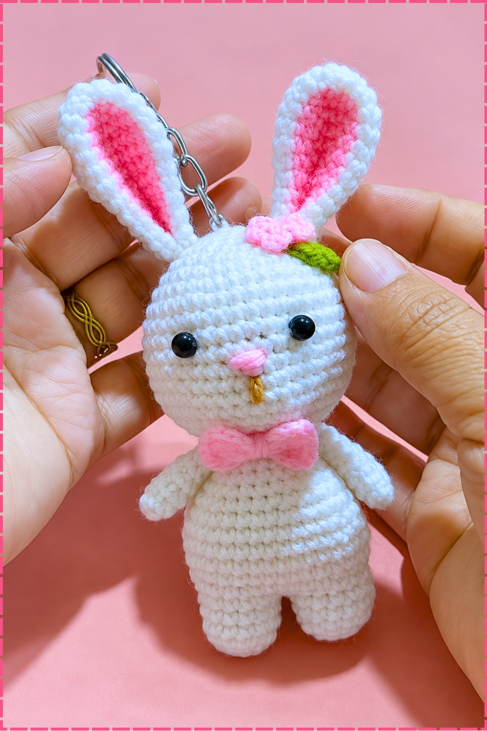 Super Easy Fluffy Crochet Bunny for Beginners