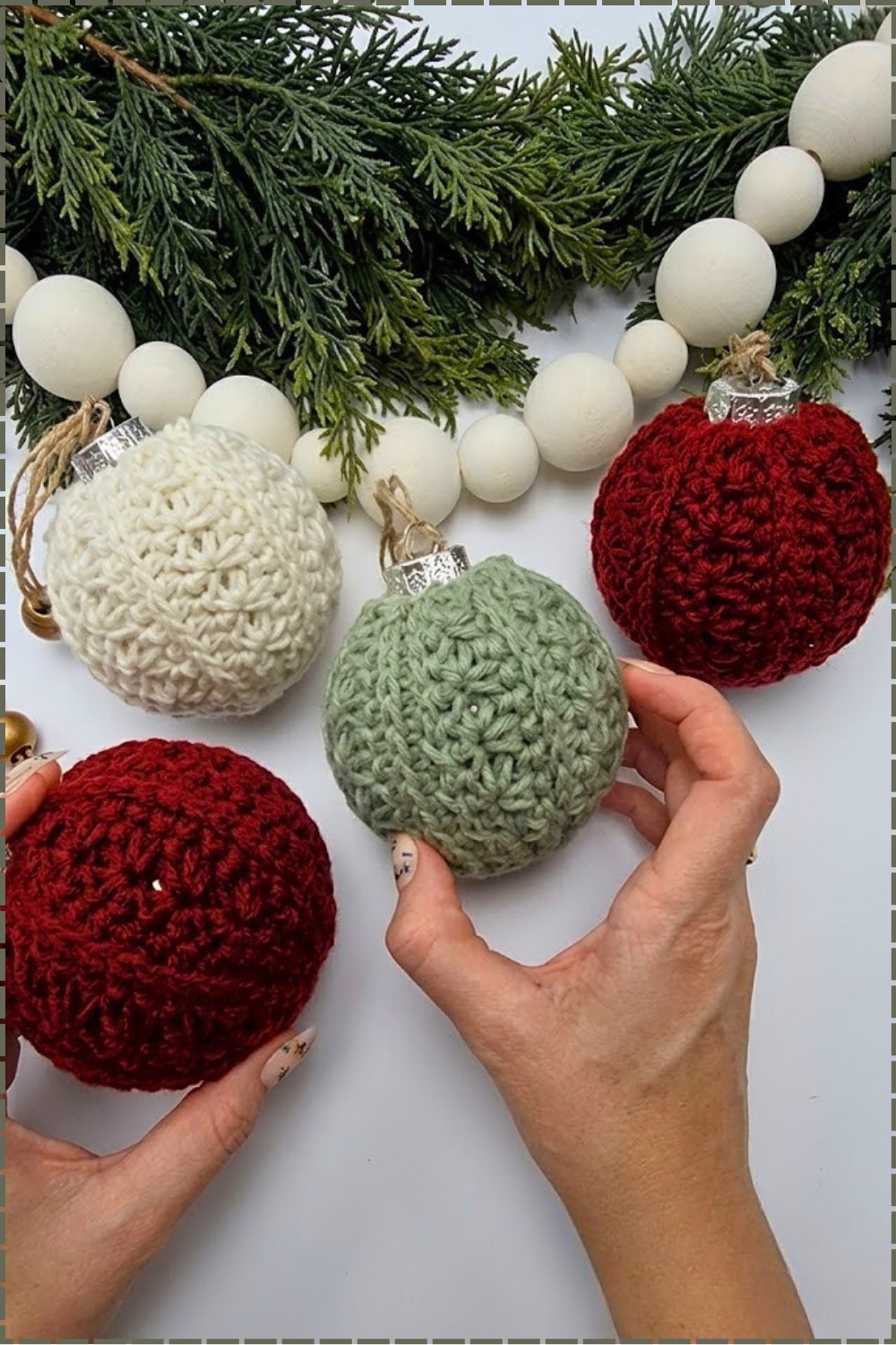 Textured Crochet Ornament Pattern