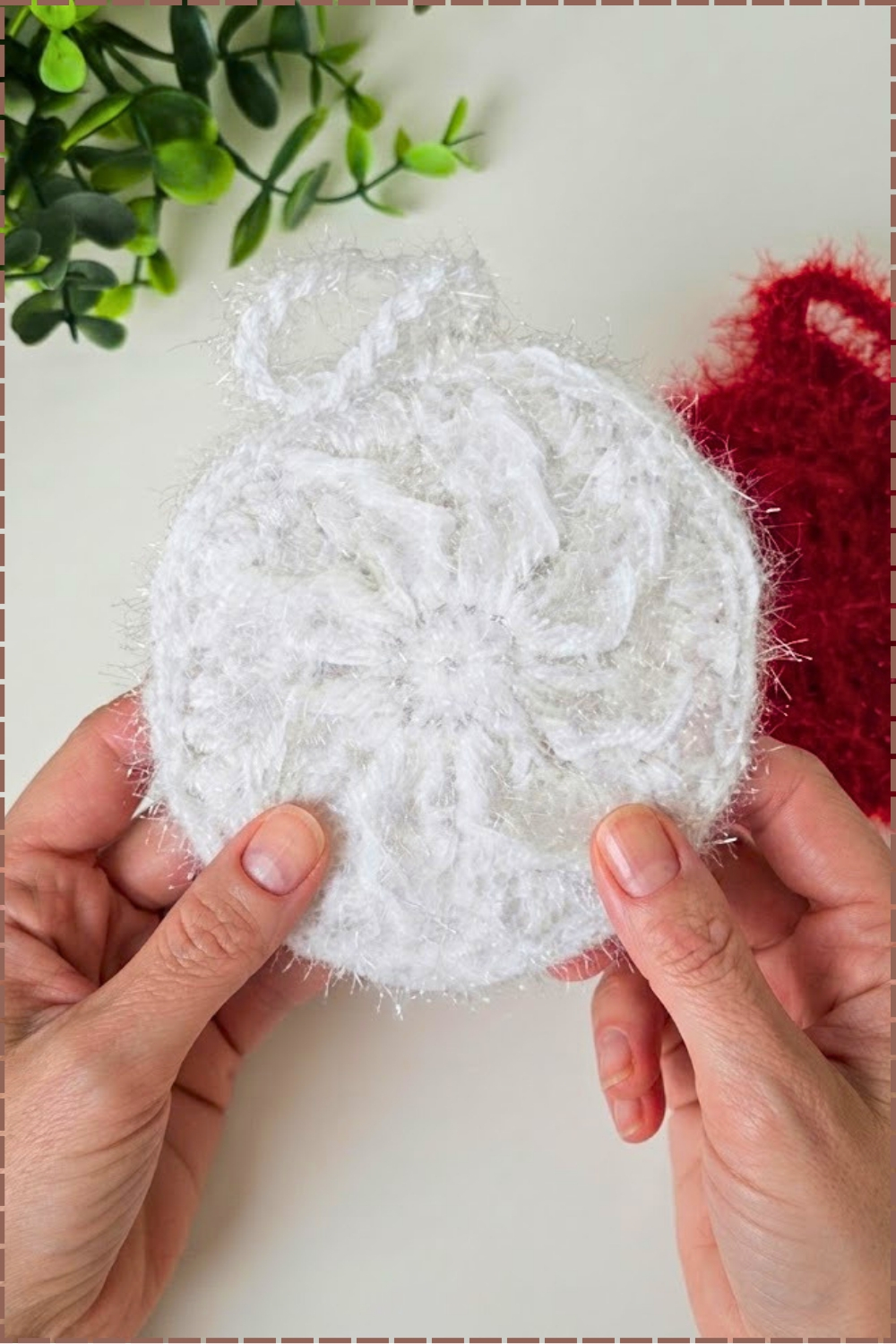 Thick Round Dish And Body Scrubby Easy Crochet Tutorial