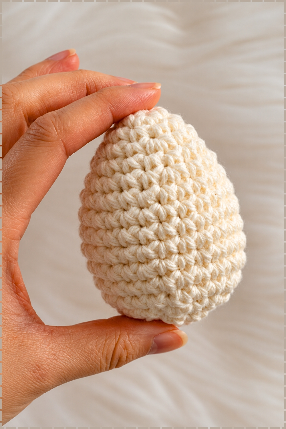 Turn Yarn Scraps Into Plump Crochet Eggs