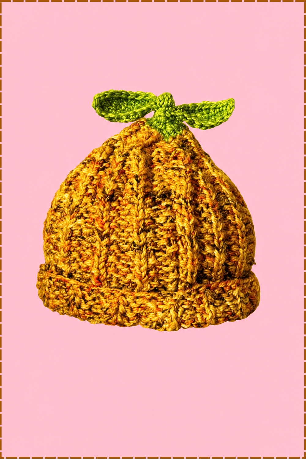 Upcycling an Old Tea Cosy Into a Sweet Crochet Baby Hat