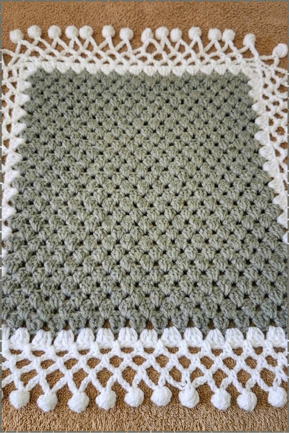 Warm Thick Crochet Table Cover Woolen Table Cloth