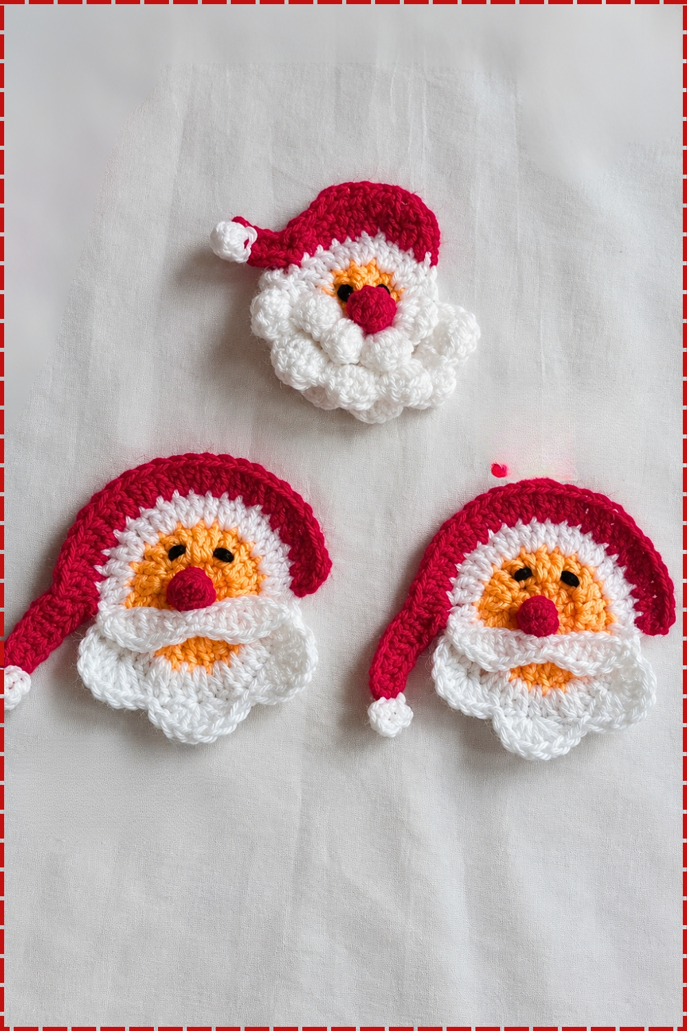 sStep by Step Way to Crochet a Chubby Santa Claus